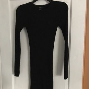 Forever 21 Black Sweater Dress